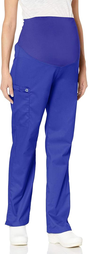 Wink WonderWORK Scrubs for Maternity Cargo Scrub Pants, Size M