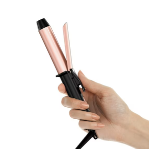 Travel Size Curling Iron Dual Voltage, Mini Curling Iron for Short Hair with 1/2 Inch Barrel, Ceramic Mini Hair Curler with Keratin&Argan Oil Infused, Travel Hair Curler with Storage Bag