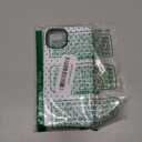 Sayoaho Compatible with iPhone 14/15 Plus Case, Fashion Cute Polka Dot Pattern Aesthetic Design for Women, Soft TPU and Hard Back Shockproof Phone Case for iPhone 14/15 Plus 6.7 inch, White