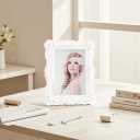 5x7 1PCS Vintage Picture Frame Plastics Handmade Photo Frame Glass Panel European style Suitable for tabletop