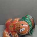 3 Pcs Christmas Decorative Throw Pillows 16 inch Christmas Tree Gingerbread Candy Cane Shaped Throw Pillows Cute Soft Christmas Stuffed Pillows for Sofa Couch Bed Room Decor (Red,green Christmas)