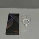 TORRAS Magnetic Slim-Fit for iPhone 15 Pro Max Case Clear 6.7", [True Never Yellow]Ultra-Thin 15 ProMax Phone Case Compatible with MagSafe, Light Anti-Scratch Matte Hard Cover OriginFit, Diamond Clear