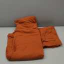 Bedsure Terracotta Duvet Cover Queen Size - 3 Pieces Prewashed Cotton-Like Extra Soft Bedding Set, Includes 1 Duvet Cover 90x90 Inches with Zipper Closure & 2 Pillow Shams, Comforter Not Included