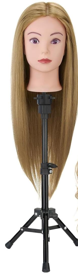 Emandare Tripod Wig Mannequin Stand 28"