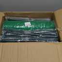 Temporary Fence with Posts, 40" Hx50'L Garden Fence Animal Barrier with Metal Ground Spikes, Temporary Fencing for Garden Backyard Outdoor Animal Protect