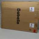 Babelio 36" Tall Baby Gate, 29-48" Auto-Close and Pressure Mounted Baby Gate for Stairs, Doorways, Hallway, Easy Walk Thru Pet Gate, Metal Child Gate with 2*Y Spindle Rods, Black