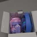 Kids Headphones for School 2 Pack, Upgrade USB C Headphones for Kids, Wired Headphone for Kid, HD Stereo Sound, Foldable Kid Over-Ear Headphone for Boys,Girls,iPad,PC,Tablets,Travel-Pink+Blue