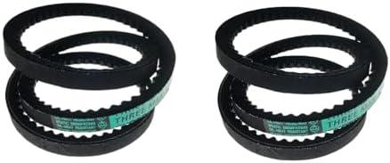 Ccedviery 2 Pack 954-04014, 754-04014 Auger Drive Belt (3/8" x 27") - Fits MTD Yard Machines, Troy-Bilt 2-Stage Snow Throwers, Replace 954-0369