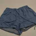 Floerns Women's Elastic Waist Drawstring Denim Shorts Wide Leg Casual Jean Shorts with Pocket (X-Large)