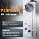 Upgraded W11130359 Washer Suspension Rod Kit 26 inches for Whirlpool for Maytag for Kenmore Washers Model MVWB765FW0 MVWB755DW0 WTW7040DW1 MVWB765FW1 MVWB765FW2 WTW7000DW0 W10901060, W11033536