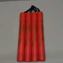 Safe Foam Rubber Training Nunchakus Cord Nunchucks 2PCS for Kids Beginners Practice and Training (Red)