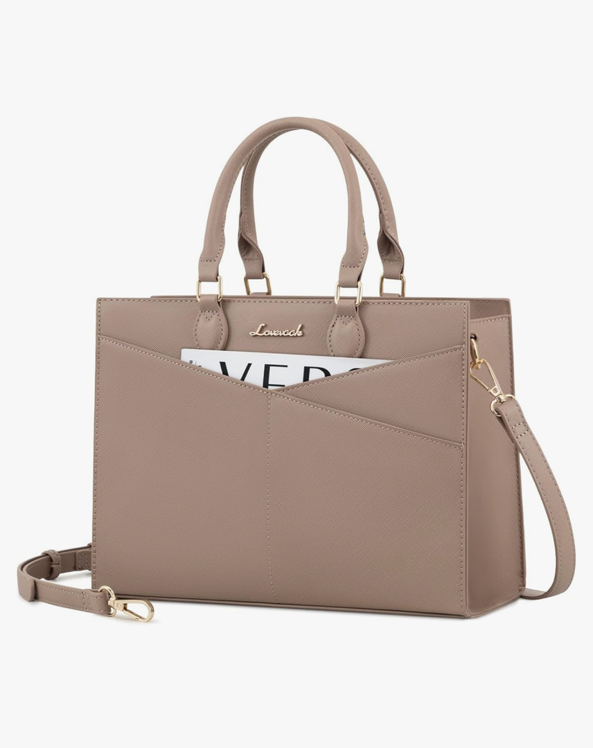 LOVEVOOK Purses for Women,Satchel Handbags Tote Bag, Black Pu Leather Shoulder Crossbody Top Handle Purse with Zipper