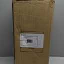 Elegant Designs LD1060-CHR-LB 19" Industrial Mesh Wire Desk Lamp with LED Bulb, Chrome