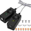 2026 Upgrade 41A5034 Safety Sensor Kit Compatible with Liftmaster Chamberlain Sears Craftsman Garage Door Opener Made After 1997, Replace G801CB-P