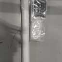 Ivilon Window Curtain Rod Decorative End Cap Design, 1 Inch Rod, 28 to 48 Inch. White
