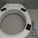 Carex Toilet Seat Riser, Round Raised Toilet Seat Adds 3.5 inches to Toilet Height, for Assistance Bending or Sitting, 300 Pound Weight Capacity Toilet Riser