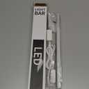 ASOKO Under Cabinet Led Lighting, 12 Inch Light Strip Bar, Daylight White 5000K Dimmable Plug in USB Light, Small Thin Led Under Counter Lighting for Kitchen/Room/Shelf/Desk/Display Case