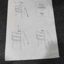 MaxSmeo Nightstand with Charging Station, Bedside Tables with Rattan Drawer, Mid Century Modern Nightstand, End Table for Living Room, Bedroom and Small Spaces, Easy Assembly (White)