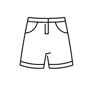 High-Waisted Shaping Control Shorts S