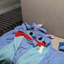 Stitch Cosplay Costumes Cartoon Sleepsuit Teens Lounge Wear Unisex Adult Onesie Pajamas Size 3XL