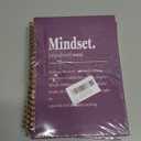 Knibeo Mindset Inspirational Notebooks Journal - Anti Anxiety Notebook, 5.5×8.3 Inch Inspirational Spiral Bound Notebook with 164 Pages, College School Supplies(Violet), Set of 2