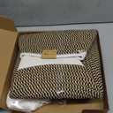 CHEERHOME PETS Cat Bed Basket with Cushion, Cute Pet Bed for Indoor Cats Couch, Kitten Bed for Medium and Large Cat, All Season Universal (Brown)