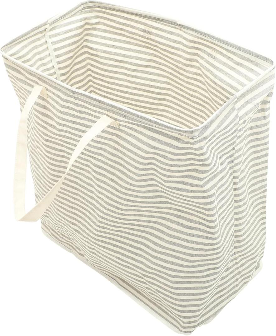 MAGICLULU Fabric Laundry Basket Large Utility Tote Folding Laundry Hamper Simple Generous Ideal for Home