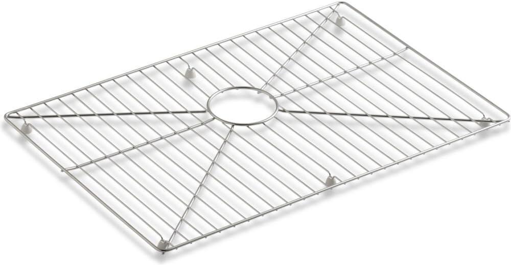 Kohler K-6466-ST Vault Bottom Basin Rack, Stainless Steel, Medium