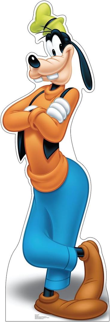 Cardboard People Goofy Life Size Cardboard Cutout Standup