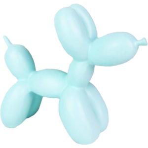 Balloon Dog Mini Art Animal Small Statue (Light Blue).