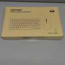 TECKNET Wireless Keyboard and Mouse Combo, Mini Cordless Computer Keyboard and Mouse Set 2.4GHz, Silent Adjustable 1600 DPI, Quiet Click, Lag-Free for Computer, Laptop, PC, Windows, Mac, Chrome OS (Black)