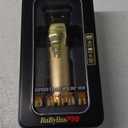 FX+ Professional Barber Cord/Cordless Hair Trimmers  Beard Trimmer for Men, Professional Stylist & Barber Clippers, USB-C Cordless Hair Trimmers for Men (Gold)