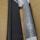 2PCS Side Step Running Board Compatible with 1997-2006 TJ Wrangler 2.4L 4.0L L6 Gas Side Step Nerf Bar Black PW4511