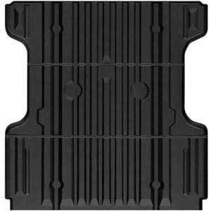 Mixsuper Truck Bed Mat for Nissan Titan 2017-2024 & XD 2016-2024 (Non Equipped Truck Bed Storage), All Weather Bed Liner for Titan Accessories TPE Durable Odorless Black