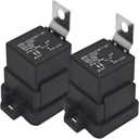 896H-1CH-D1SF-T Relay (Pack of 2) - 50A SPDT 1 Form C, 12V DC Coil, Silver Tin Oxide Contacts, Quick Connect Terminal - Replace 896H-1CH-D1SF-T-001-12VDC 896H-1CH-D1SF-R1-T AZ9731-1C-12DC4