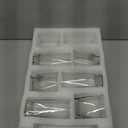 INSETLAN Set of 6 Vintage Glassware - 3 Highball Glasses 12 oz, 3 Rocks Glass Cups 14 oz, Ribbed Glassware Cocktail Glasses, Ideal for Wine, Juice, Water, Ice Coffee Cup, Whiskey, Mixed Drinkware