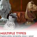 DAS Air-Hardening Modeling Clay, 2.2 Lb. Block, White Color (387500)