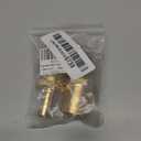 Yoebor Brass Hose Barb Fitting Reducing Union 1" Barbed x 1/2" Barbed Reducer Splice Coupling Mender (Pack of 2)
