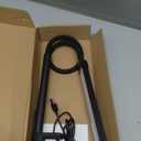 LED Desk Lamp with Clamp, Eye-Caring Clip on Lights for Home Office, 3 Modes 10 Brightness, Long Flexible Goose-Neck, Metal, Swing Arm Architect Task Table Lamps with USB Adapter, Black