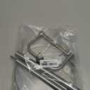 Toilet Paper Holder Stand, Post Pivoting Design Free Standing Toilet Paper Holder, SUS304 Stainless Steel Toilet Paper Roll Holder, Heavy Stable Base (Brushed Nickel)