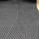 Sturdy Front Door Mat, Absorbent Muddy Dirt Resist Welcome Door Mats Outdoor Indoor, Stain and Fade Resistant, Non-Slip Backing Entry Mat Low Profile Doormat for Entryway, 2917, Blue