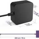 65W 45W Laptop Charger Fit for Lenovo IdeaPad 1 3 5 ADL45WCC 330 110 510 310 320 L340 S340 S145, Flex 3 4 5 14 15 ADLX65CCGU2A PA-1450-55LL 1470 1130, Yoga 710 11 14 15, for Lenovo AC Power Adapter