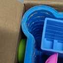 Beach Toys Sand Toys for Kids, Sand Castle Toys , Sand Molds, Shovel and Rake, Sandbox Toy for Toddlers 1-3 4 5 6 7 8 9 10 12, Beach Summer Accessories for Kids