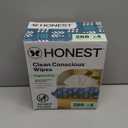 The Honest Company Hypoallergenic Multi-Use Baby Wipes for Sensitive Baby Skin, Balance Blues, 288 Count (72 Count (Pack of 4))