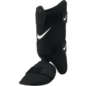 Nike Adult Diamond Batters Leg Guard (One Size, Black/Black/White)