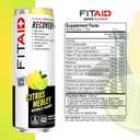 FITAID ZERO Sugar, Keto-Friendly, Number 1 Post-Workout Recovery Drink, Contains Zero Sugar, BCAAs, Glucosamine, 5 Calories, Keto Variety Pack, 12 Fl Oz (Pack of 12)