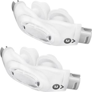 CLNRMA 2 Packs Replacement P30i Nasal Pillows Cushion for Airfit P30i Cpap Nasal Pillows Cushion Reusable & Comfortable and Soft (Medium)