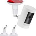 2Pack Adhesive Wall Mount for Ring Stick Up Cam & Ring Outdoor Cam Plus, 360 Degree Adjustable Screw less Bracket for Your Surveillance Camera, 2 Ways Installation Without Drilling