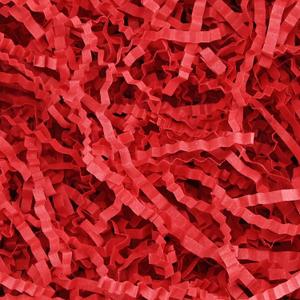 Raissily 1.5LB/ 700g Crinkle Cut Paper Shred Filler, Packing Grass Cushion Paper for Christmas Wedding Birthday Anniversaries Easter Engagement Gift Confetti Box Bag Basket Filling Decoration -Red