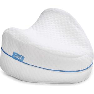 Contour Legacy Leg & Knee Foam Support Pillow for Side Sleepers Soothing Relief for Back, HIPS, Knees, Joints, Nerves & Muscles (1 Pack, Original)